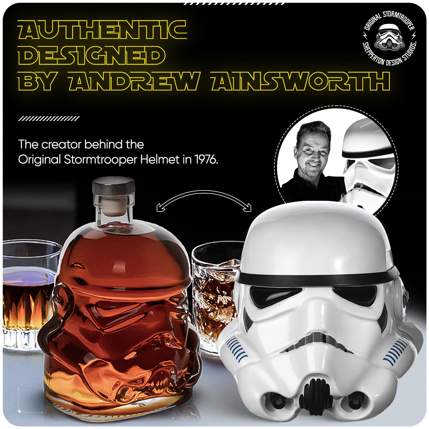 Shepperton Design Studios Karafka Stormtrooper, 0.75 l