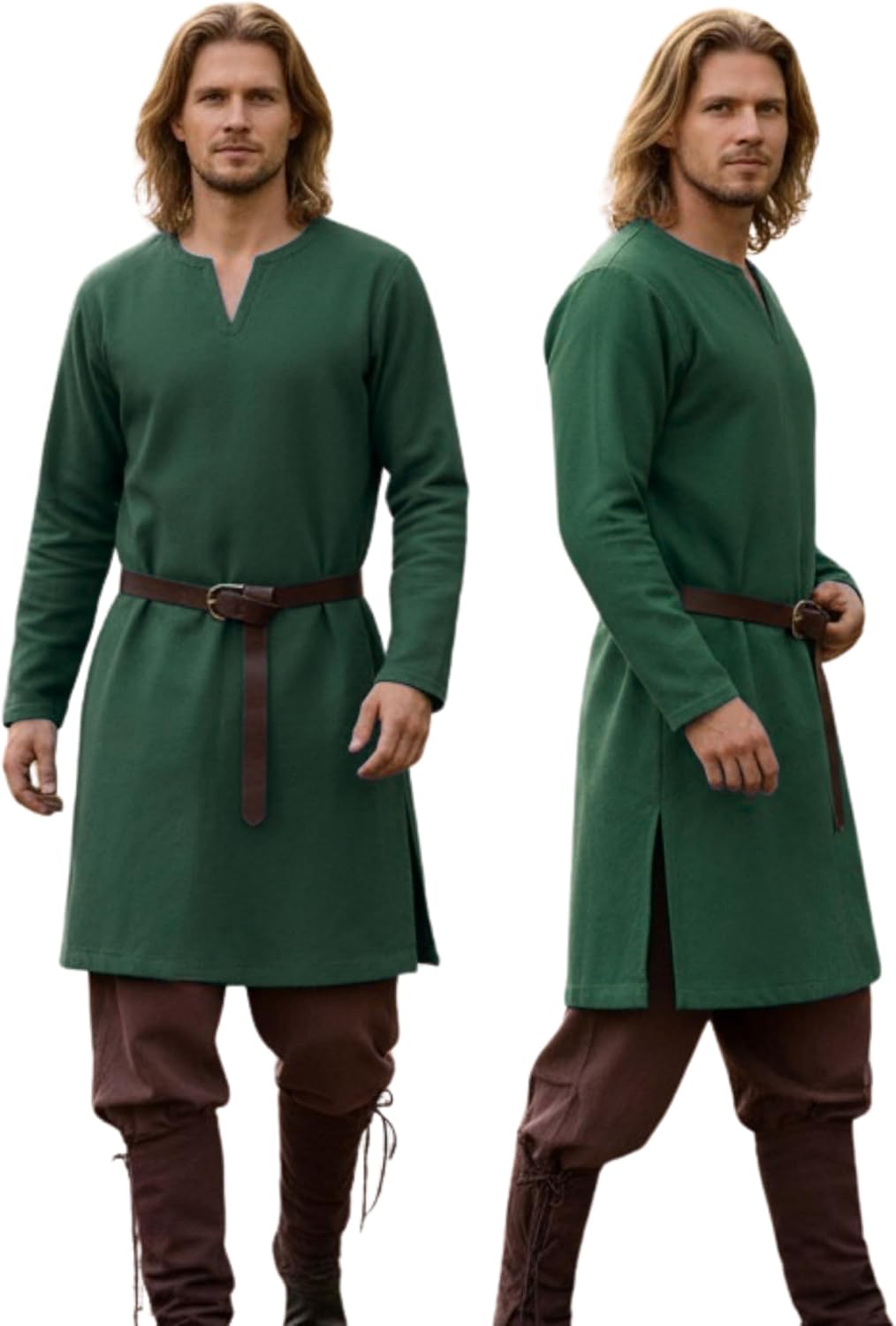 Calvina Costumes Odin Medieval, Viking and LARP Undertunic Made in Turkey