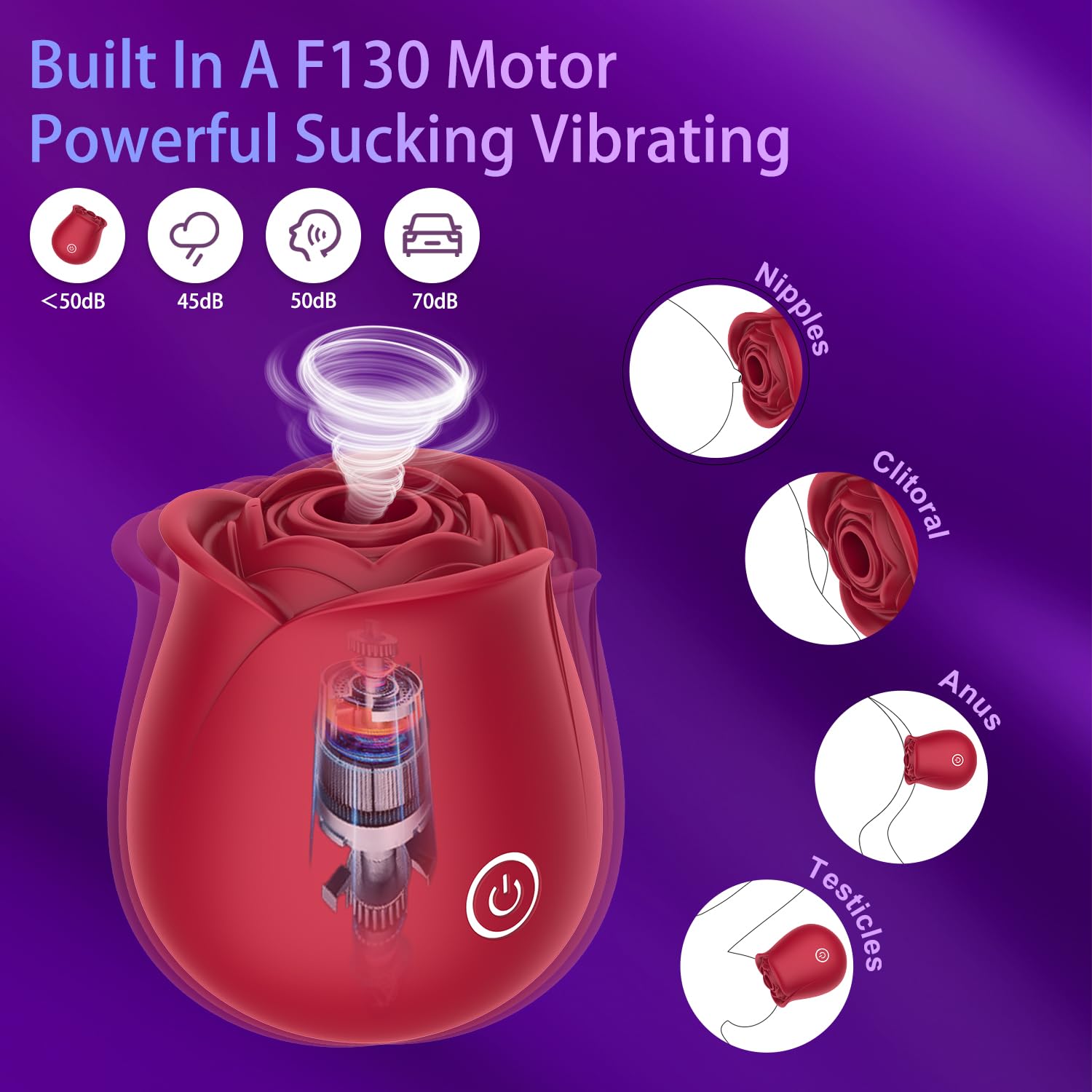 Amazon.com: Rose Sex Toy for Women, Sucking Vibrator, Clitoral Nipple  Stimulator,10 Sucking Modes with Vibrating,G-spot Rose Sucker, Adult Toy  for Women Female Adult Sex with Magnetic Charger (Red) : Health & Household