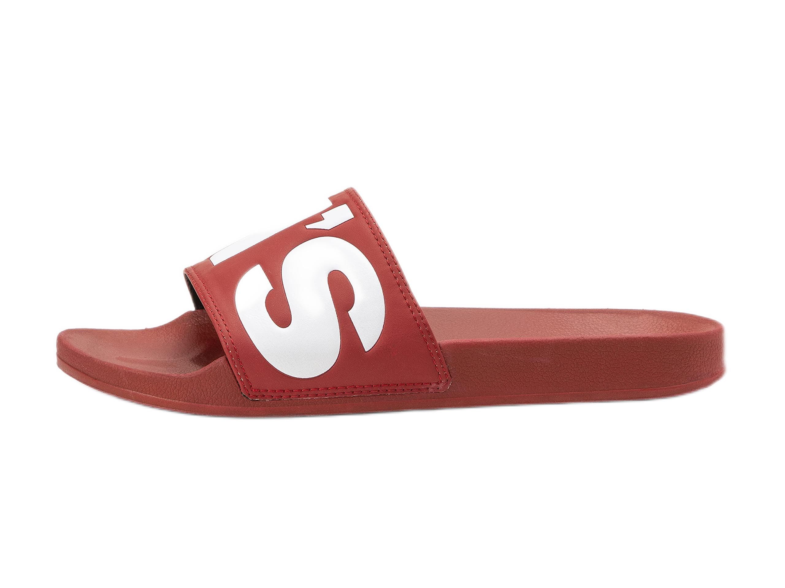 Levi's June L, Chanclas Hombre, Dull Red, 40 EU