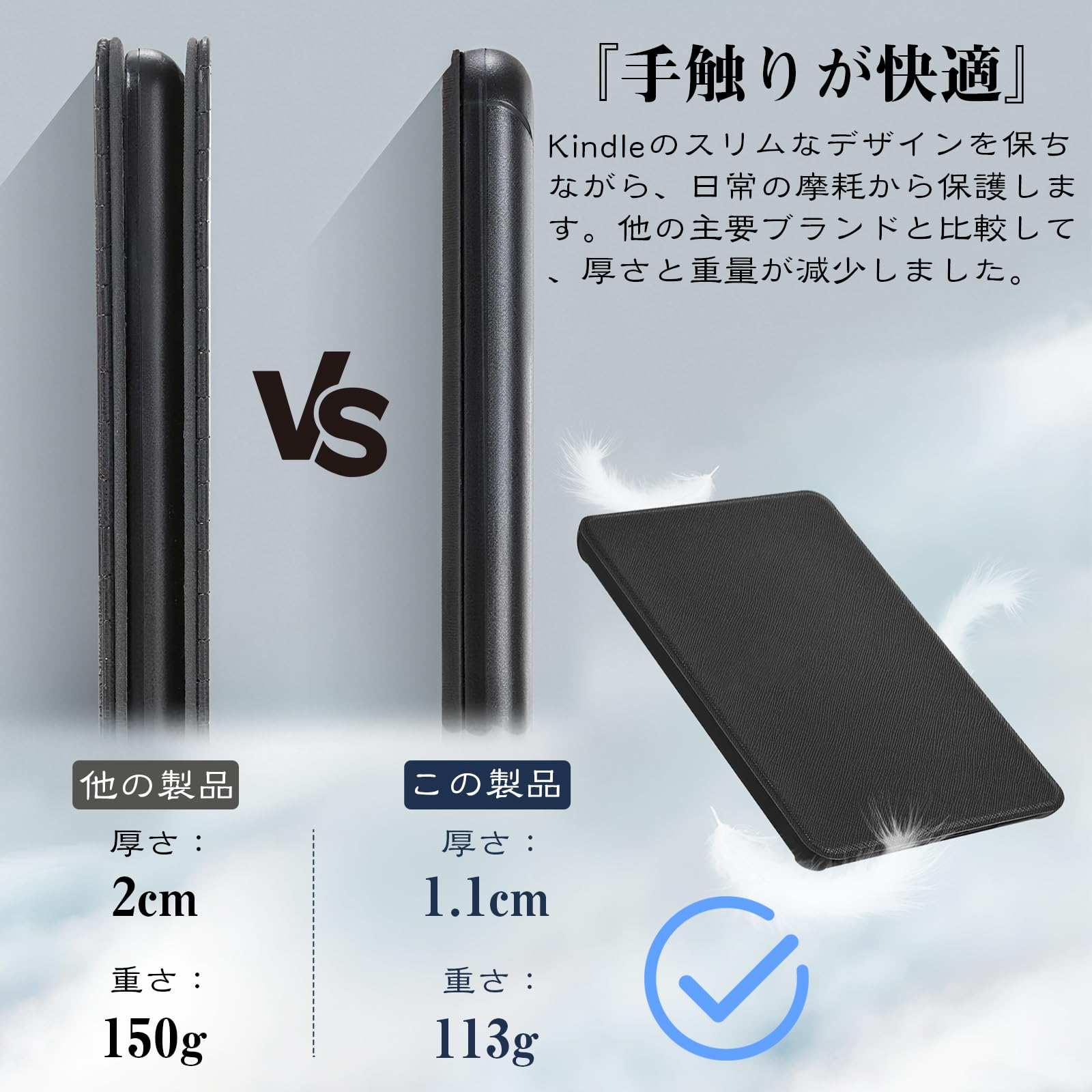 Kindle Paperwhite シグニチャー エディション　ケース付き Amazon.com: Case for 6.8