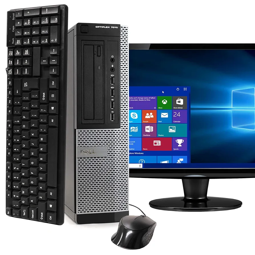 【329】DELL OPTIPLEX 7010 Corei5 XP&11デュアル Amazon.com: Dell Desktop Computer Package Compatible with