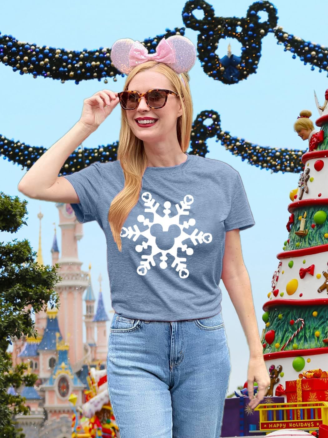 Women Magic Kingdom Castle T-Shirt