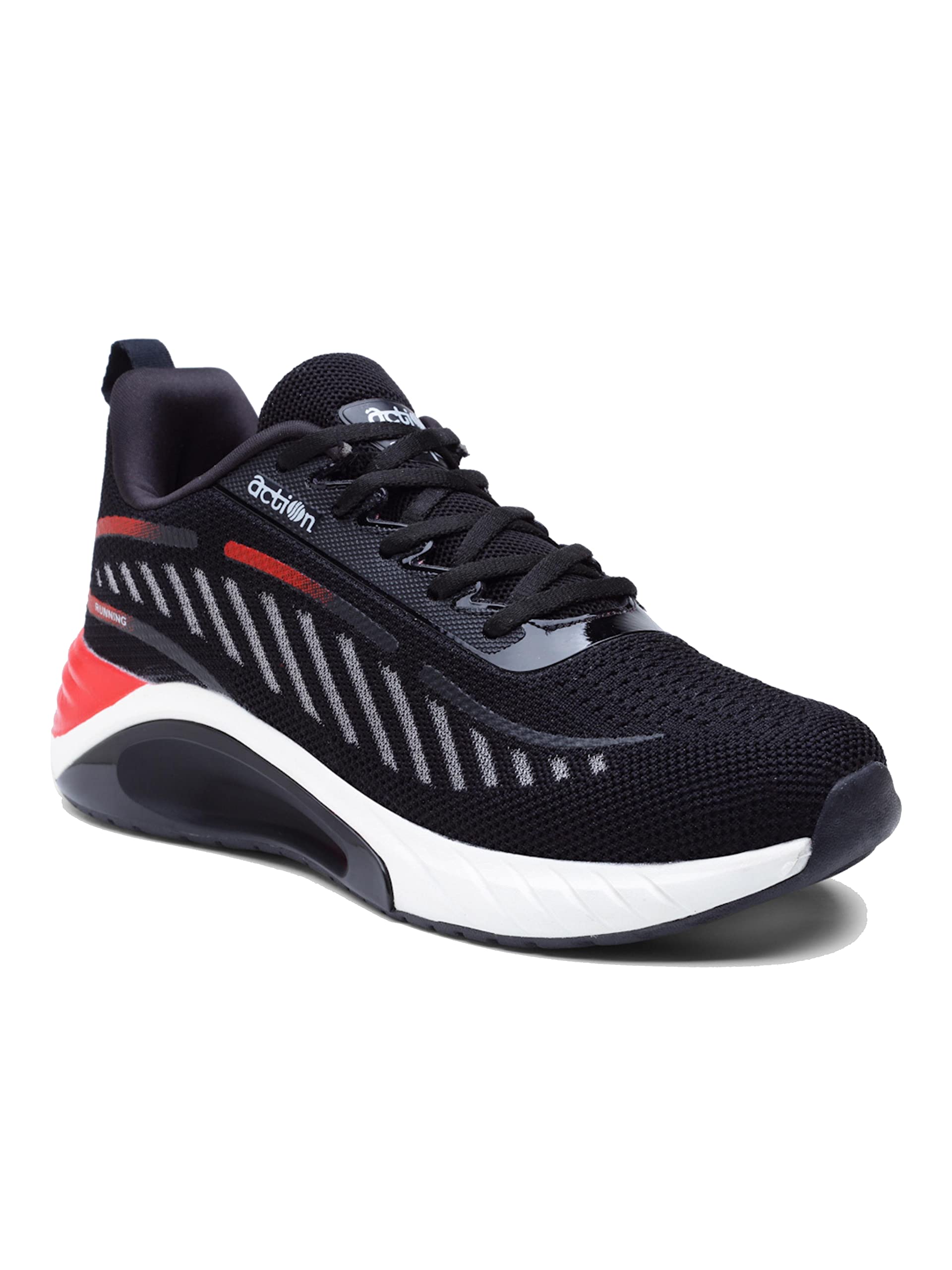 Action-ATG-602 Lightweight Comfortable Cushioned Running Sports Shoes for Men Black (B0B9GCTSKP) Amazon Price History, Amazon Price Tracker