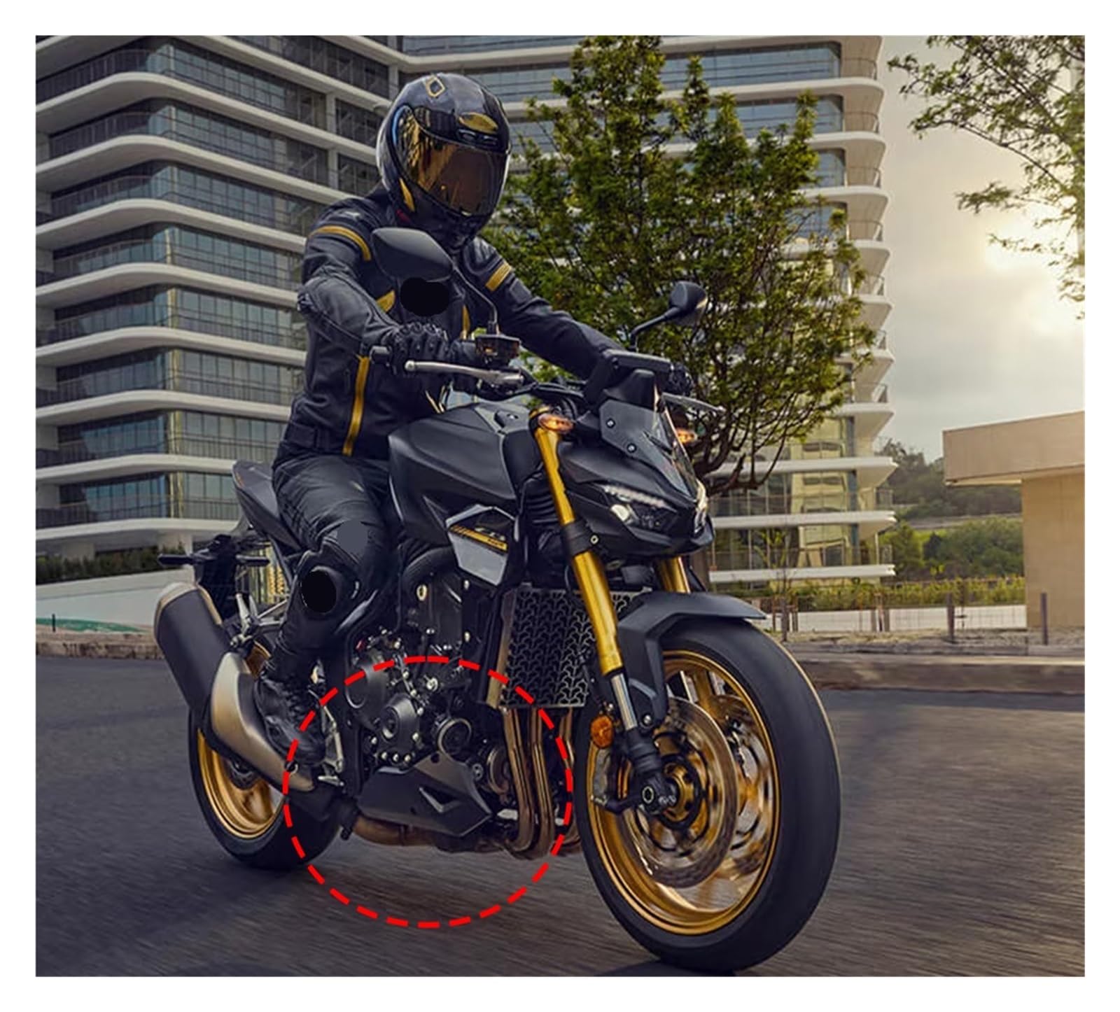 Paracoppa motore moto Per CB1000 Per HORNET SP 2025 Moto Chassi Pancia Motore Spoiler Copertura Inferiore Della Carenatura Protezione Accessori Parti