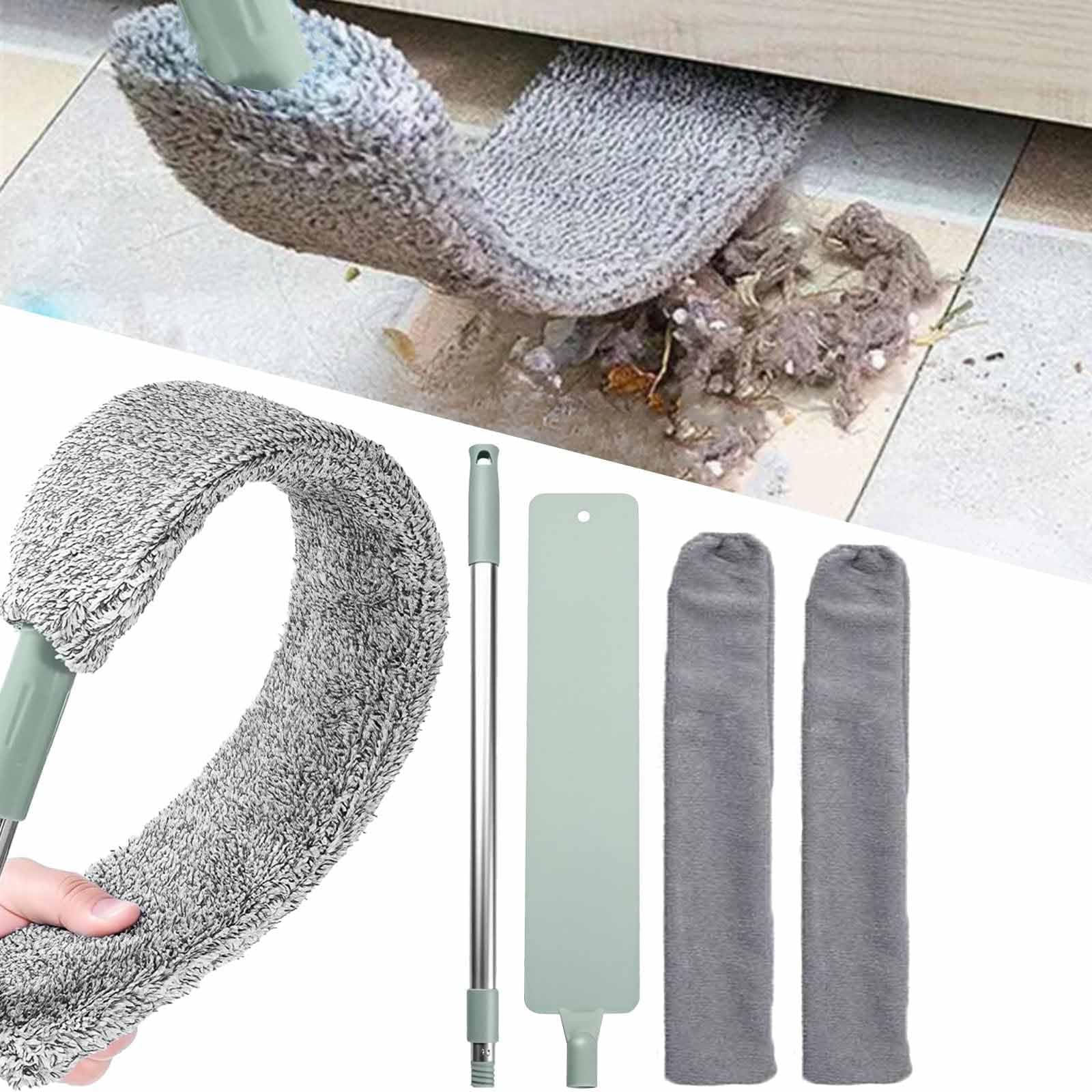 – 2026 New Saker Plus Retractable Gap Dust Cleaning Artifact with 3 Microfiber Dusting Cloths, Retractable Gap Dust Cleaner, Extendable Duster Cleaning Tool, for Home,Ceiling (3 Set)