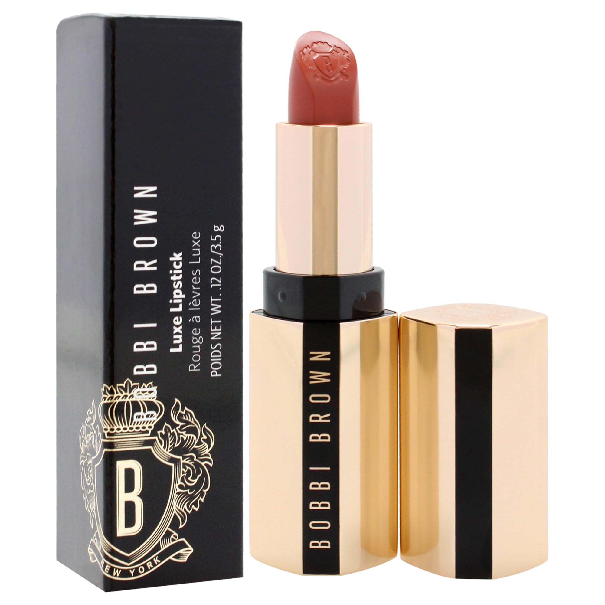 Luxe Lipstick - Afternoon Tea by Bobbi Brown for Women - 0.12 oz Lipstick, Cranberry - Image 3