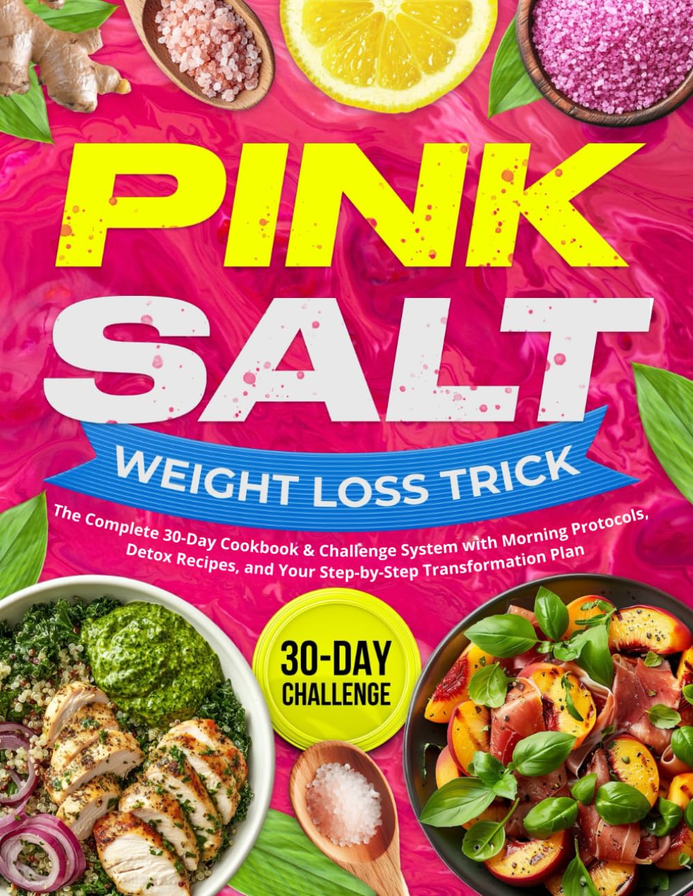 Pink Salt Weight Loss Trick: The Complete 30-Day Cookbook & Challenge System with Morning Protocols, Detox Recipes, and Your Step-by-Step Transformation Plan