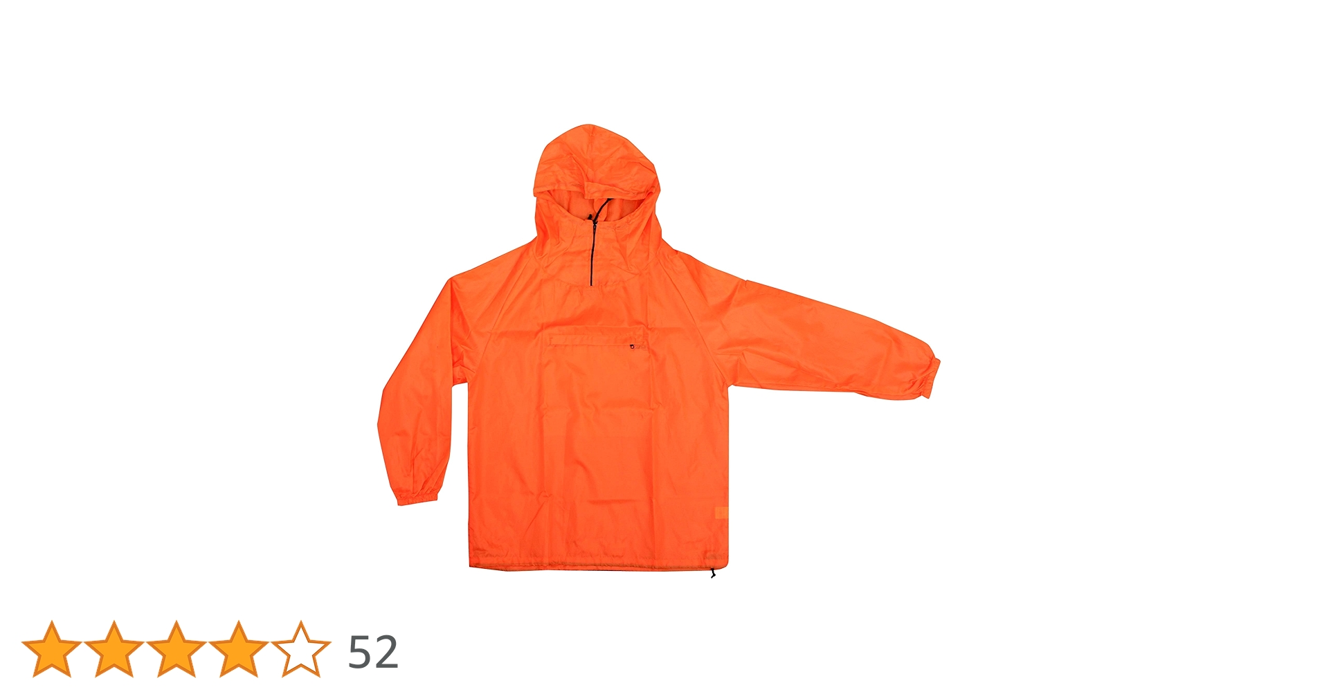 Amazon.co.jp: 福徳産業 ヤッケ アノラック ジャケット M オレンジ