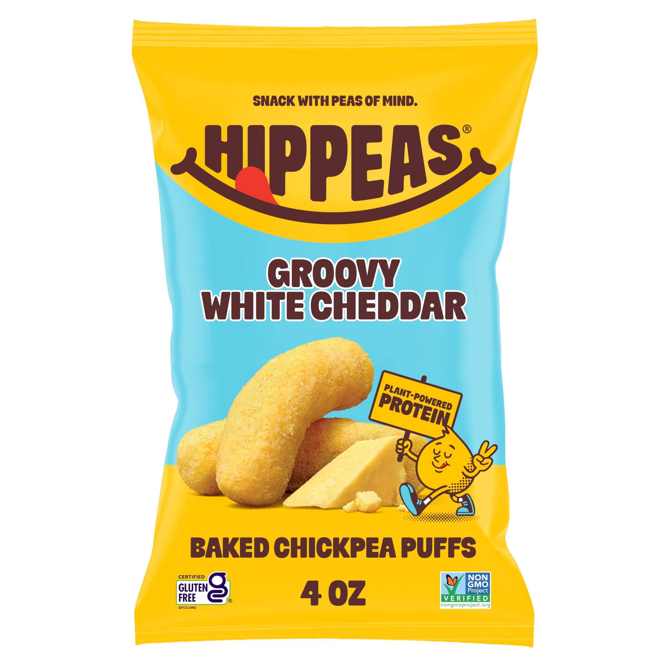 Hippeas Groovy White Cheddar