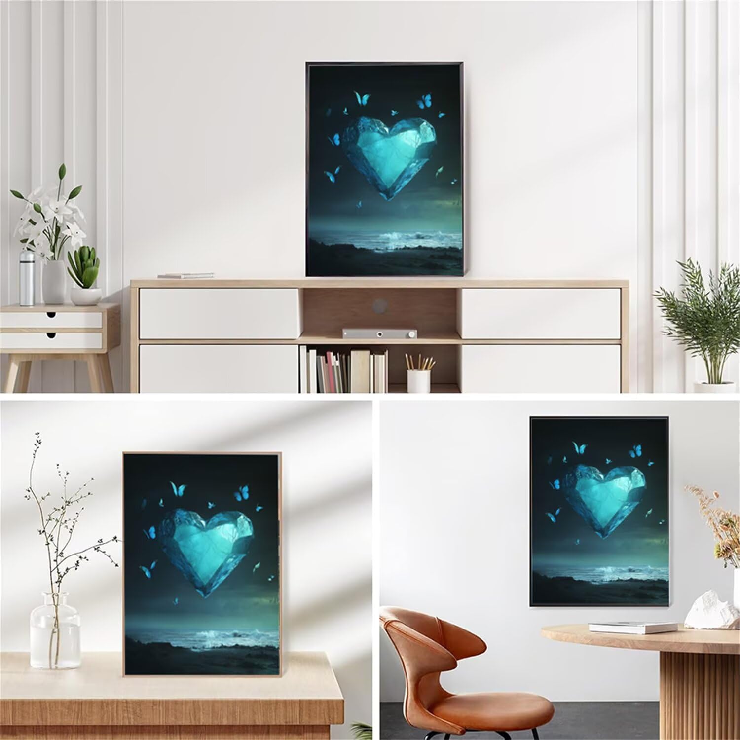 Malowanie diamentami 5D, obraz diamentowy 5D, dla dorosłych, obraz diamentowy 5D, zestaw do majsterkowania, jako prezent, relaks i dekoracja ścienna do salonu, 60 x 180 cm, J0-971