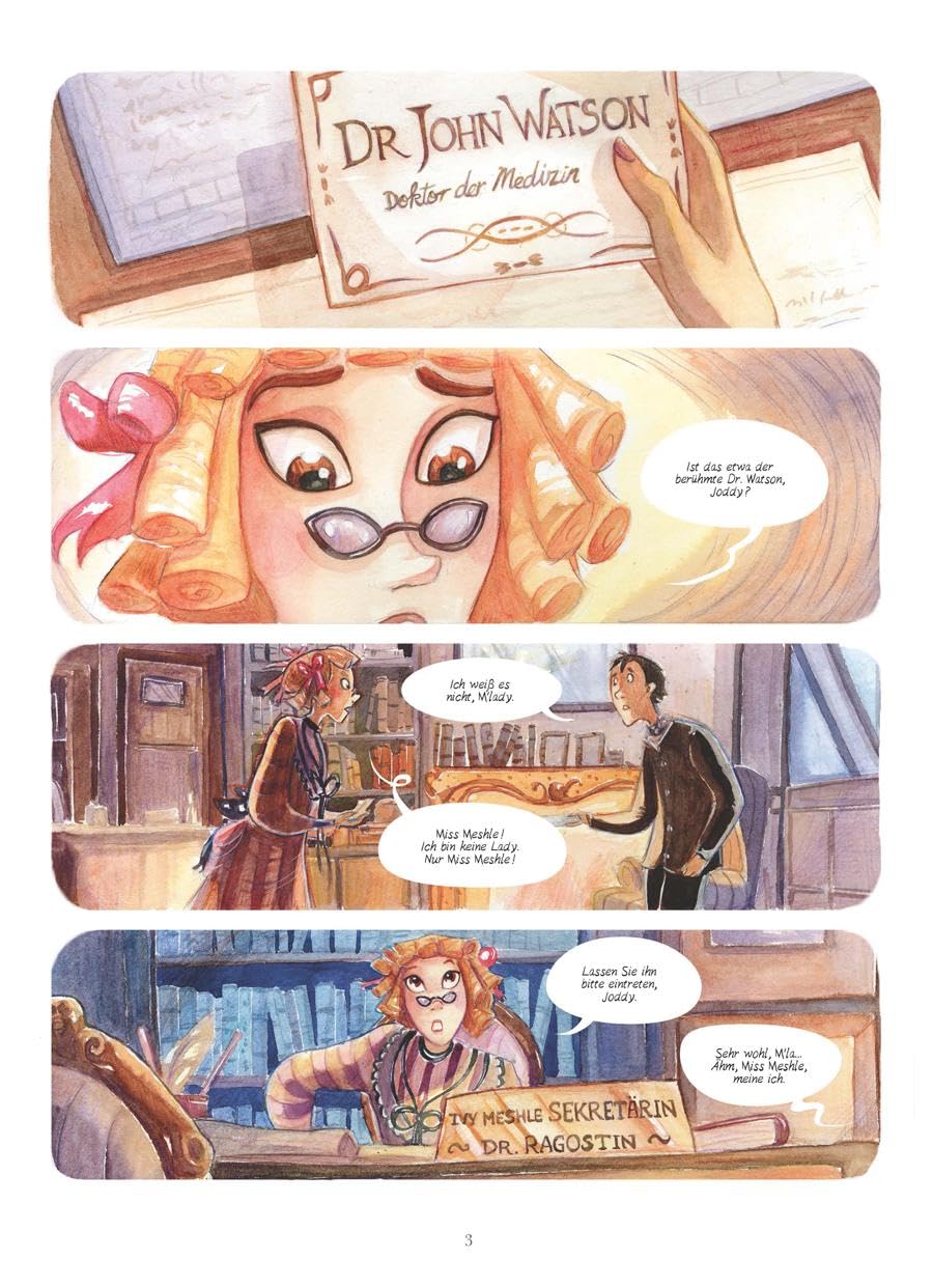 Enola Holmes (Comic). Band 2: Der Fall der linkshändigen Lady