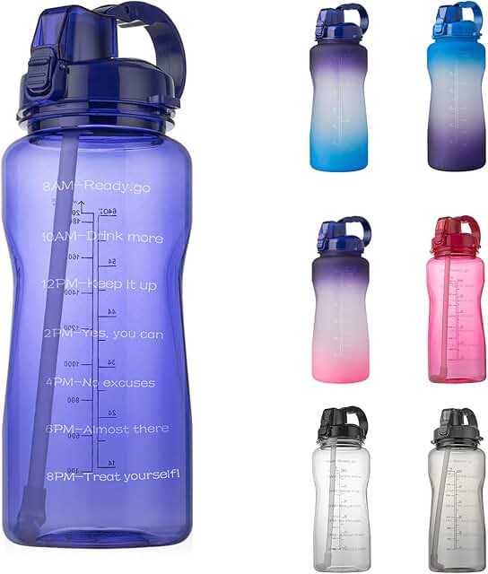 Amazon.ca Straw Water Bottle