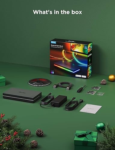 Miniatura 8 de Govee Caja de sincronización HDMI 2.1 2, caja de sincronización AI con retroiluminación de TV, soporta 8K 60Hz, 4K 144Hz, VRR y ALLM, funciona con