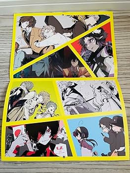 文豪ストレイドッグス　ヤングエース2024年4月付録　チェンジングしおり10枚 文豪ストレイドッグス ヤングエース2024年4月付録 チェンジング