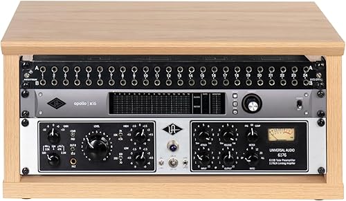 Miniatura 46 de Gator Frameworks Elite Furniture Series - Estante de escritorio de madera de 8U en acabado gris madera flotante (GFW-ELITERK-8U-GRY)