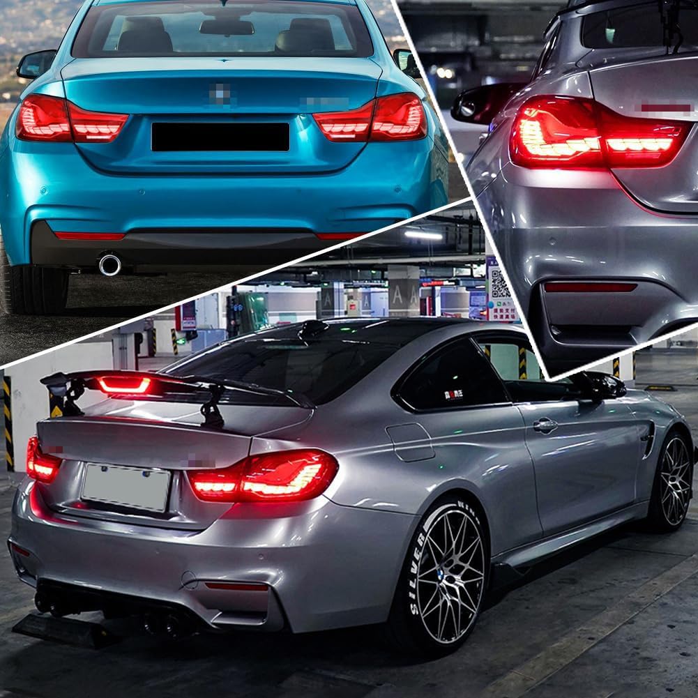 VLAND BMW 4シリーズ M4 ドラゴンテール Amazon.com: VLAND OLED 4 Series Taillights W/Sequential Turn