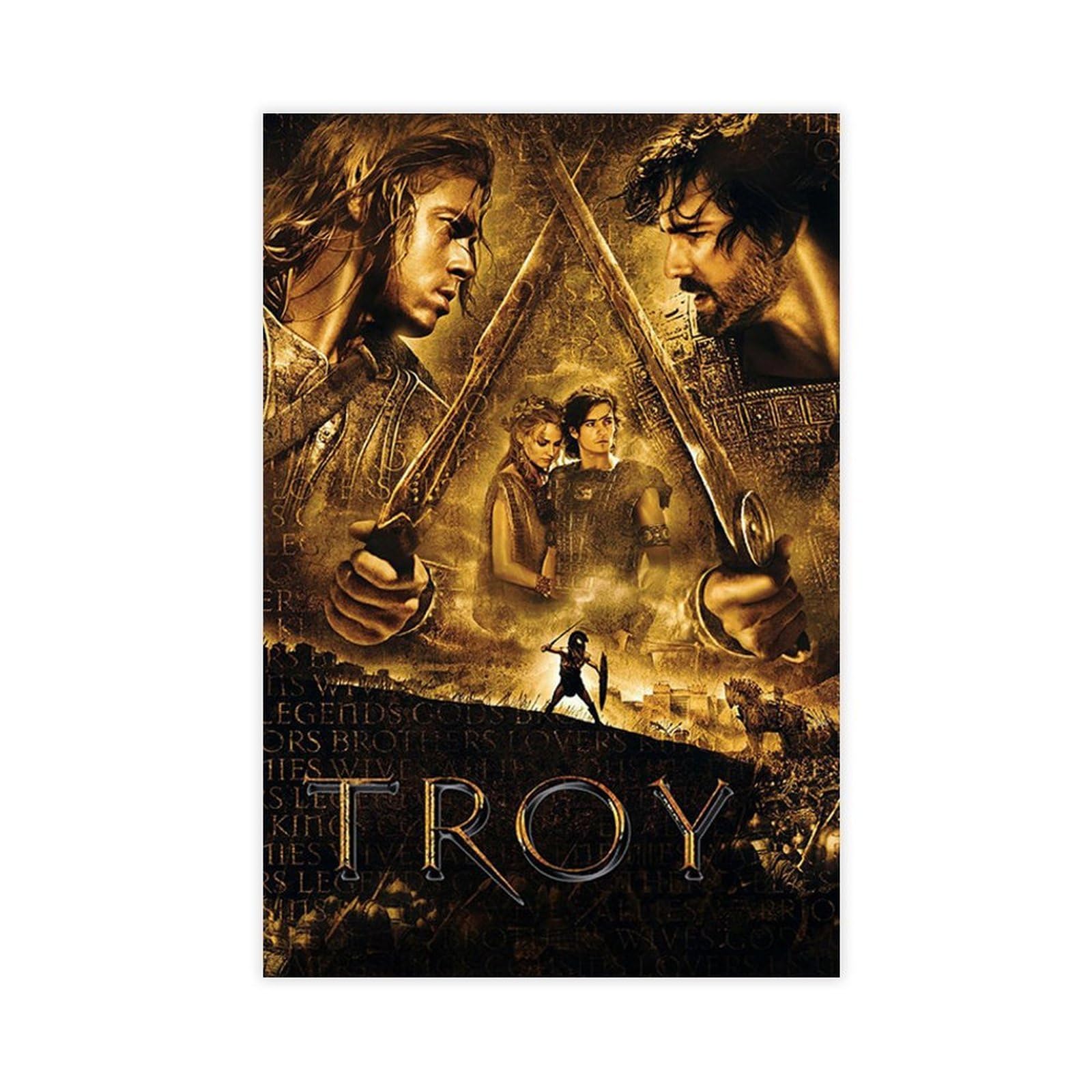 PHTHDB Troy Movie Poster (2) Canvas Poster Office Decor Gift