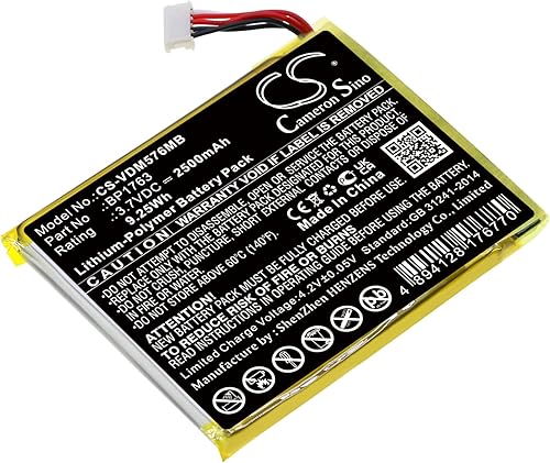 Cameron Sino CS - Batería de repuesto para VTech BP1763 BP1763 2500mAh9.25Wh