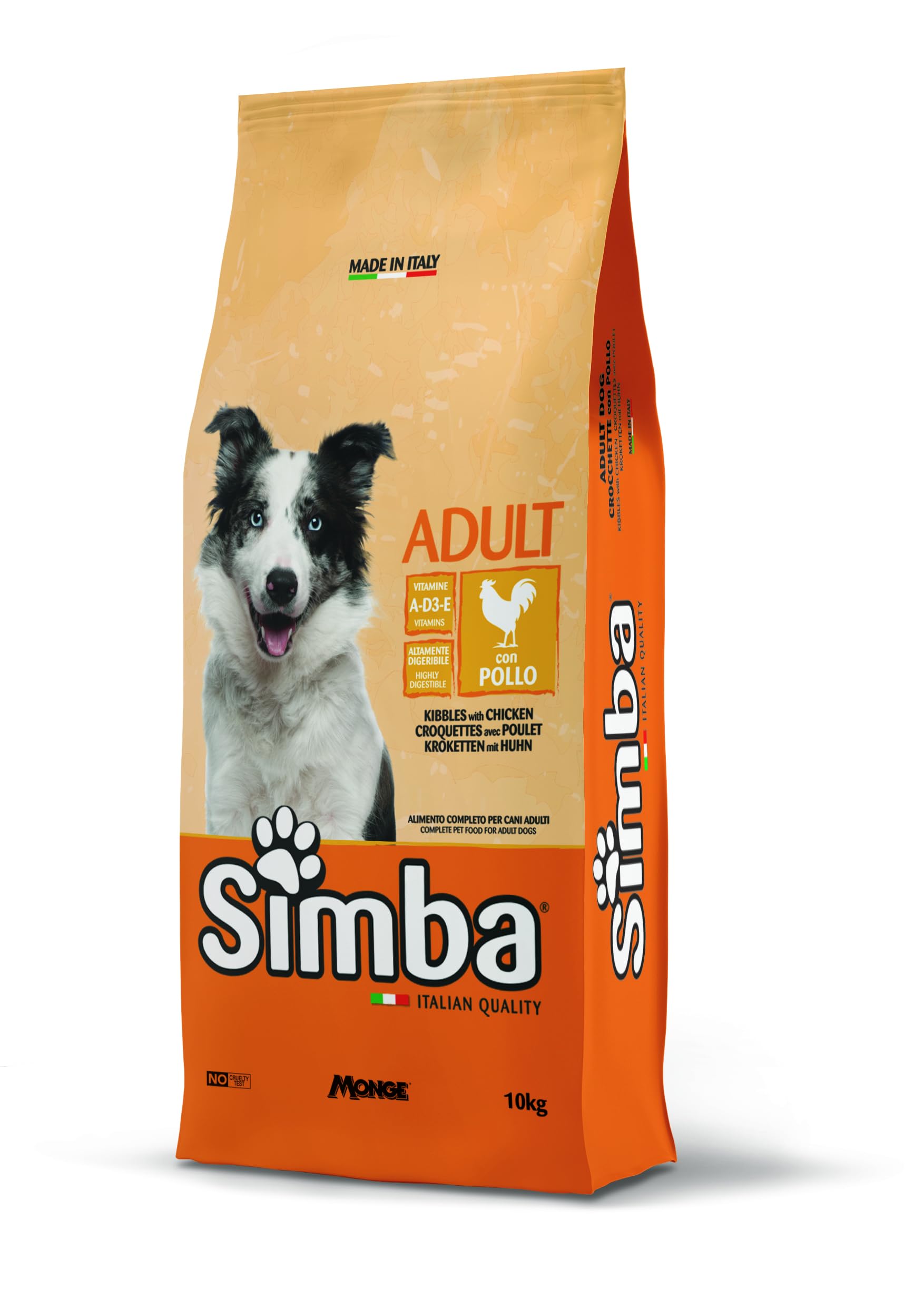 Monge Simba Chicken Dog Food for Adult Dog 10 KG All Breed (B01NAGZ7Q1) Amazon Price History, Amazon Price Tracker
