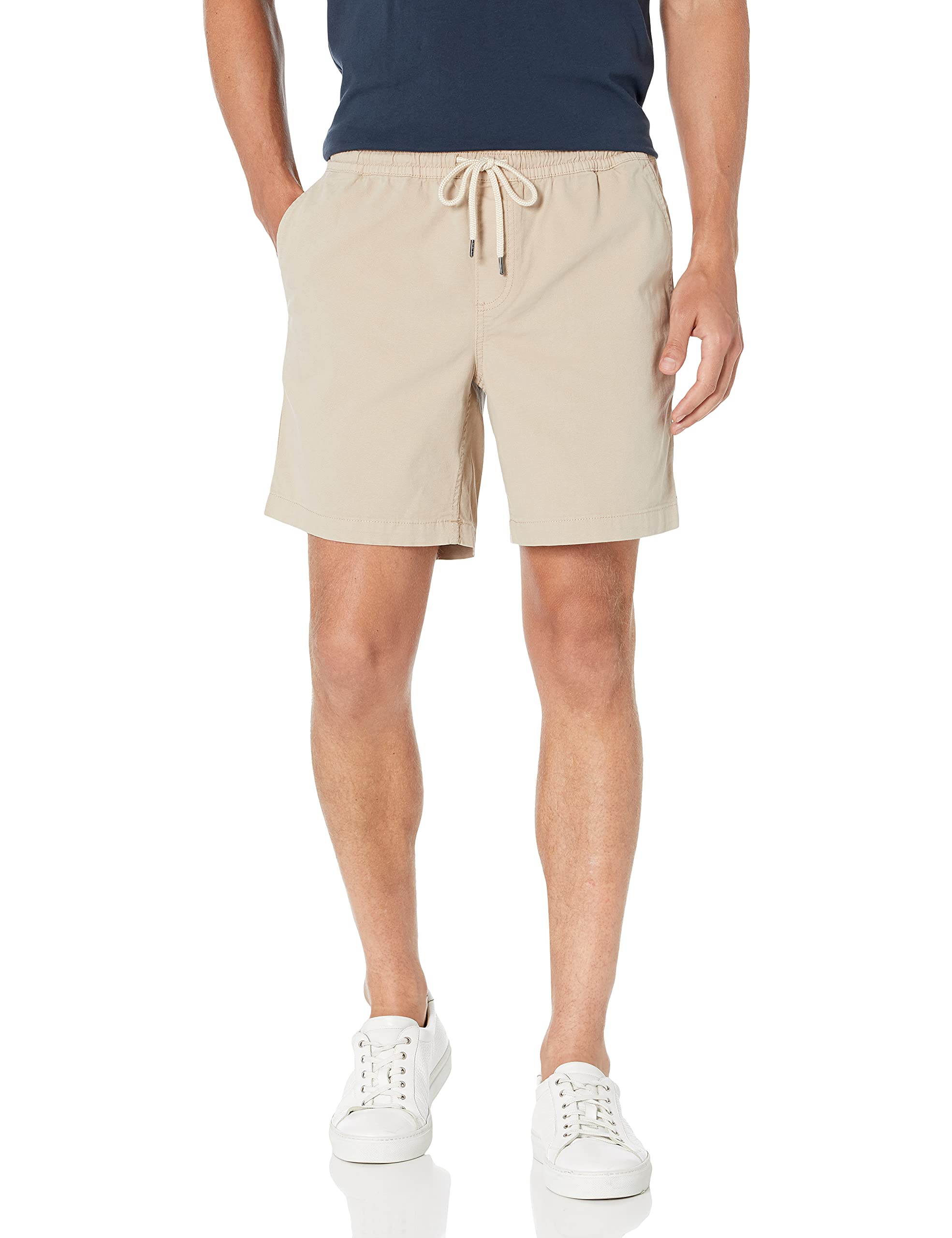 Amazon EssentialsMen's Slim-Fit 7" Pull-on Comfort Stretch Canvas Short (Previously Goodthreads)