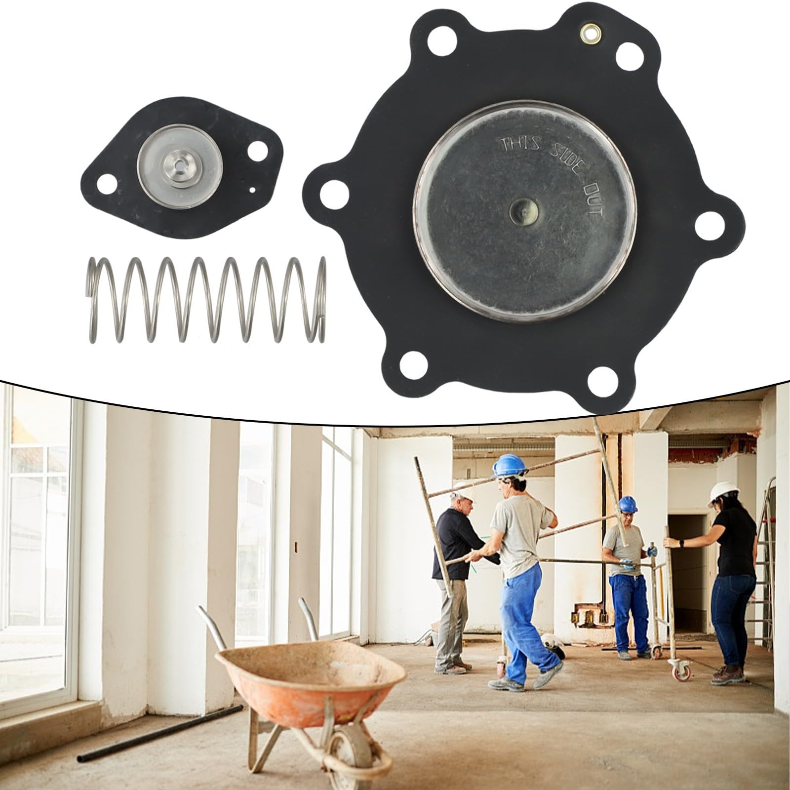 Membran-Reparatursatz, Impuls-Elektromagnetische Ventilmembran, Haushalts-Heißwassermembran für ASCO-Staubsammler SCG353A047