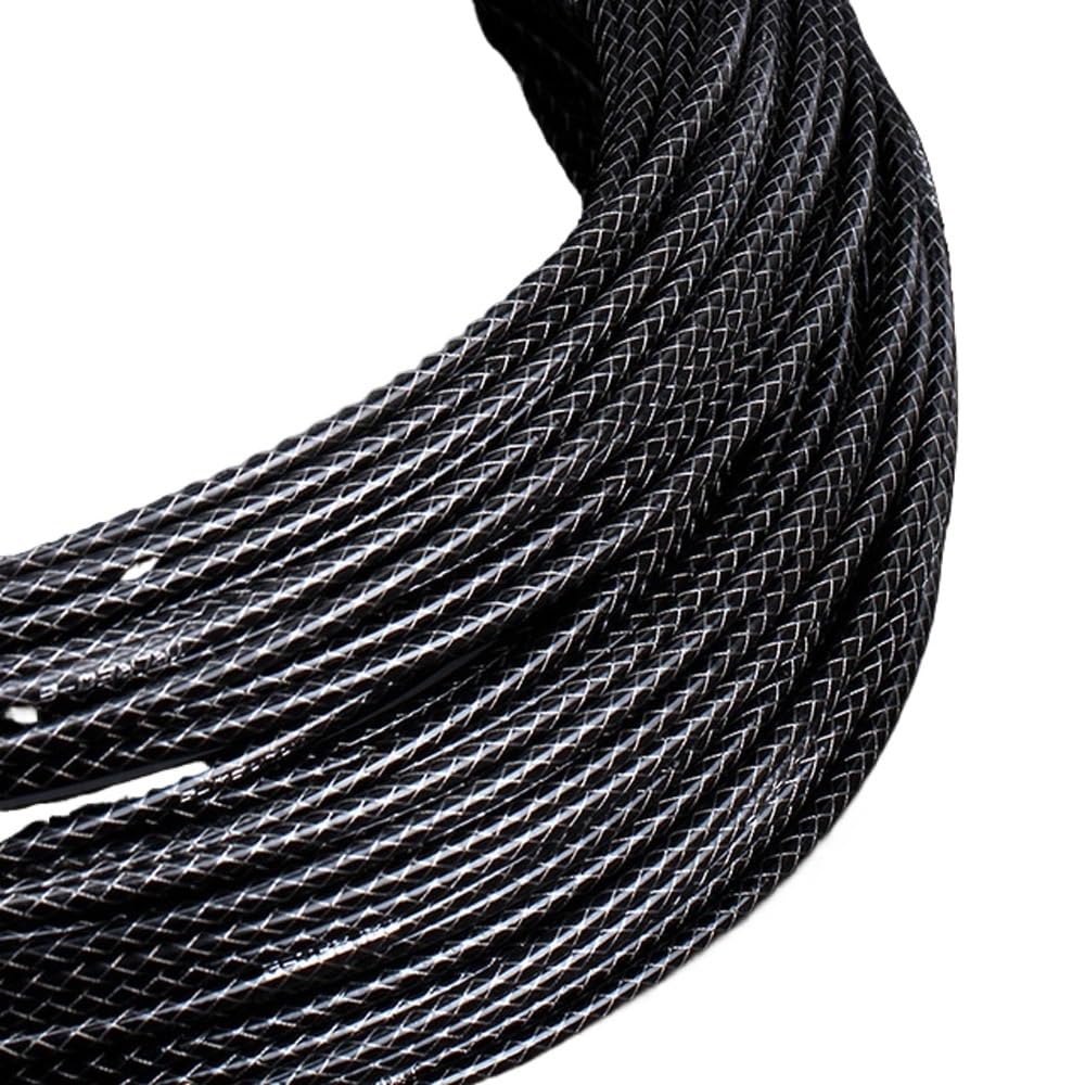 Bicycle Brake line, Steel Weaving Bicycle Brake Shift Cable Housing 3.0m 5mm Multicolor for MTB Road Bike(Brake Black)
