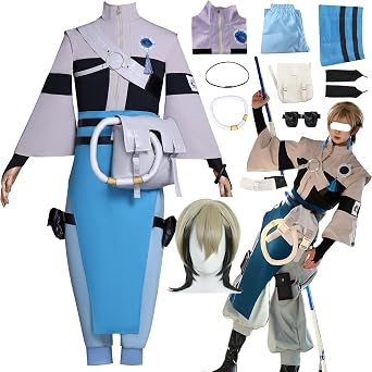 Zanka Cosplay Costume Jacket Outfit Gachiakuta Cosplay Pants Adult Suit for Halloween