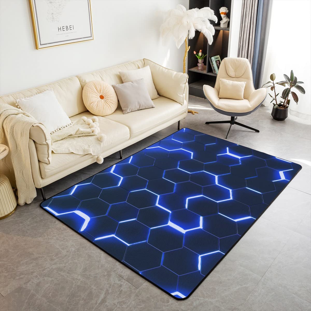 Homewish Meisjes Gamer Badkamer Tapijt Moderne Neon Grid Bad Mat Antislip, Zwart Roze Rood Douche Tapijt Gaming Video Game Thema Bad Tapijt, Hedendaagse Gloeiende Vierkante Vloermat