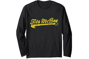 Tits McGee St. Patrick's Day Long Sleeve T-shirt: Wearable Irish Goodness