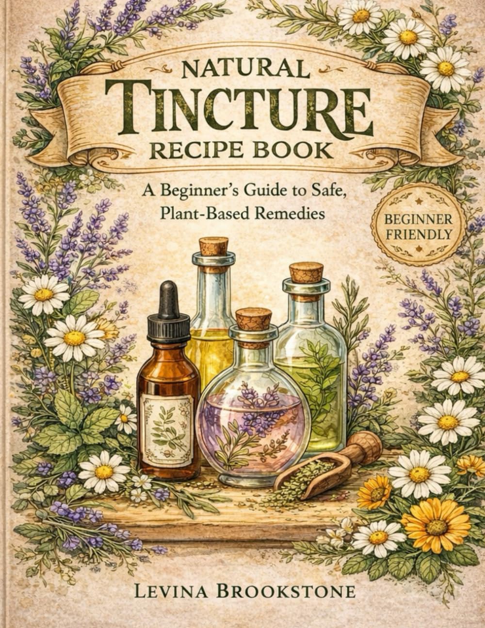 Natural Tincture Recipe Book: A Beginner’s Guide to Safe, Plant-Based Remedies
