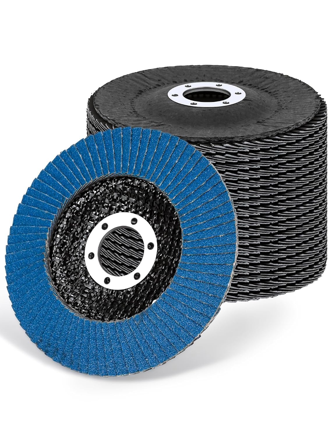 3 Inch Flap Discs 40/60/80/120 Grit with Fiberglass Mesh Backing