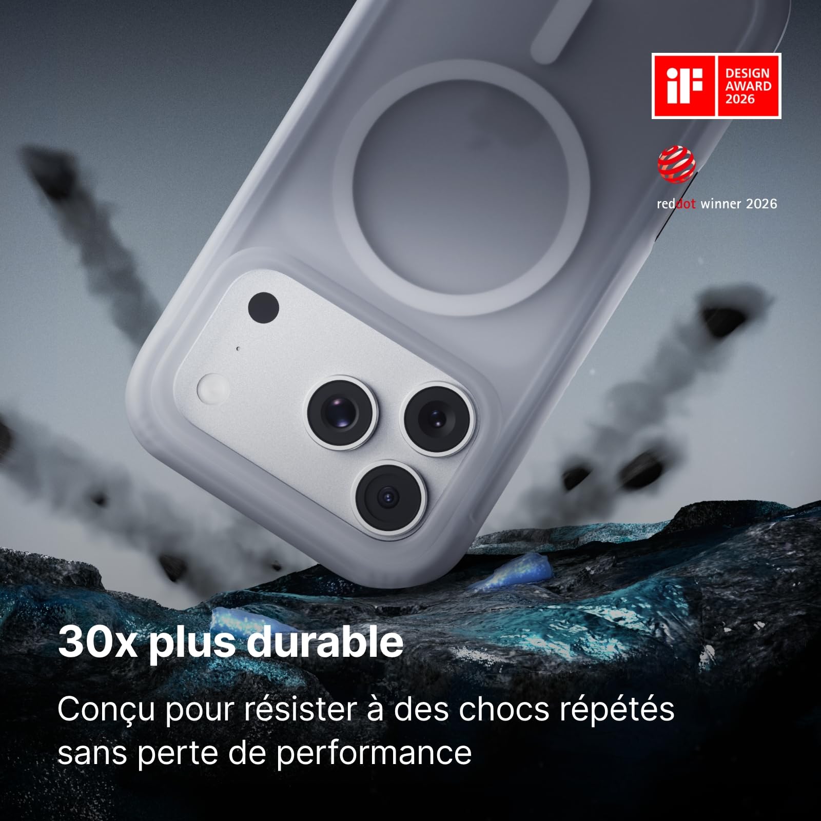 RhinoShield Coque AirX avec MagSafe pour iPhone 18 Pro Max / 17 Pro Max