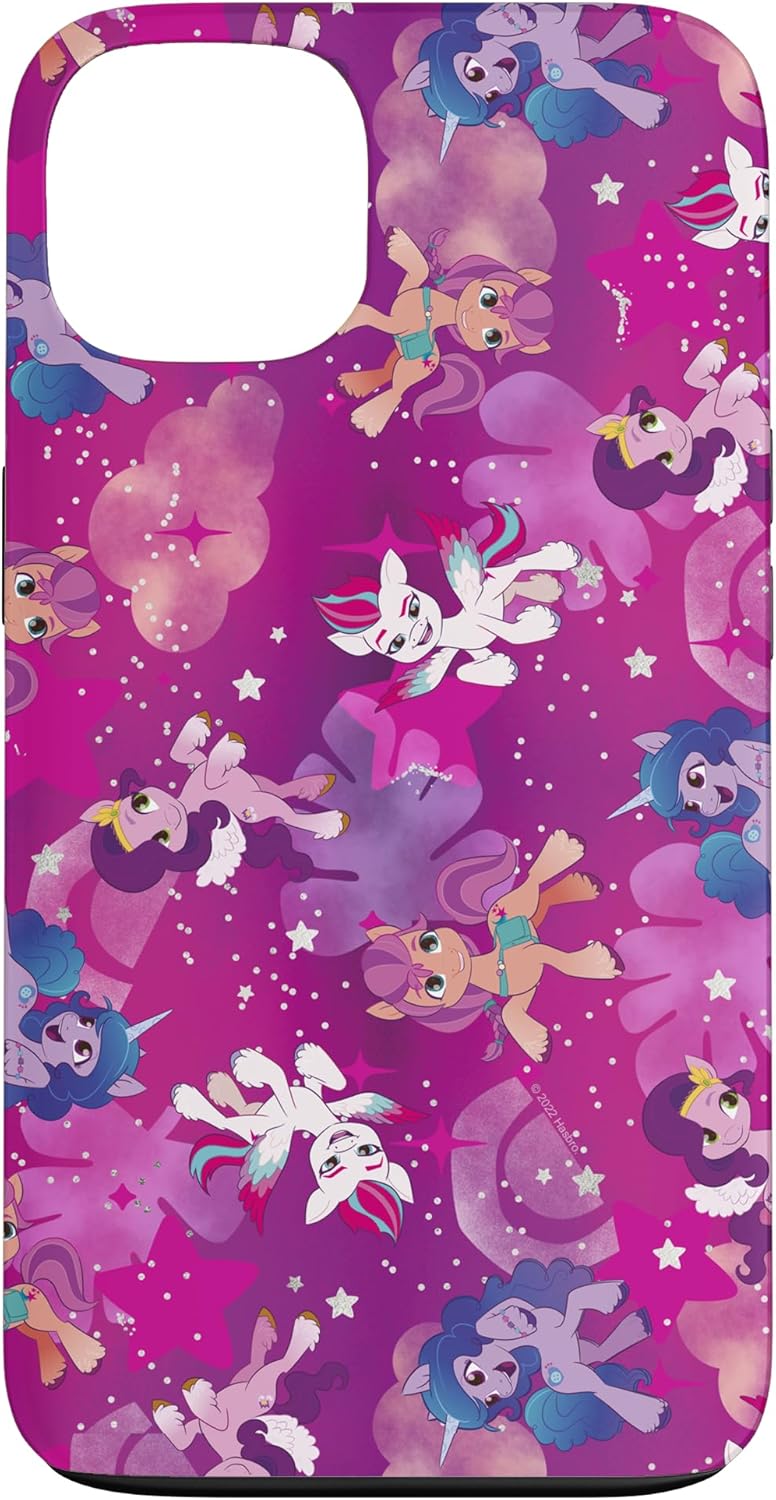 My Little Pony: A New Generation Pink Group Pony Pattern V3 Case for iPhone 15