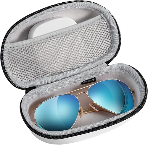 Miniatura 1 de MoKo Funda portátil 2 en 1 para lentes de contacto y funda para lentes, kit de funda de lentes de contacto de viaje con removedor de pinzas de