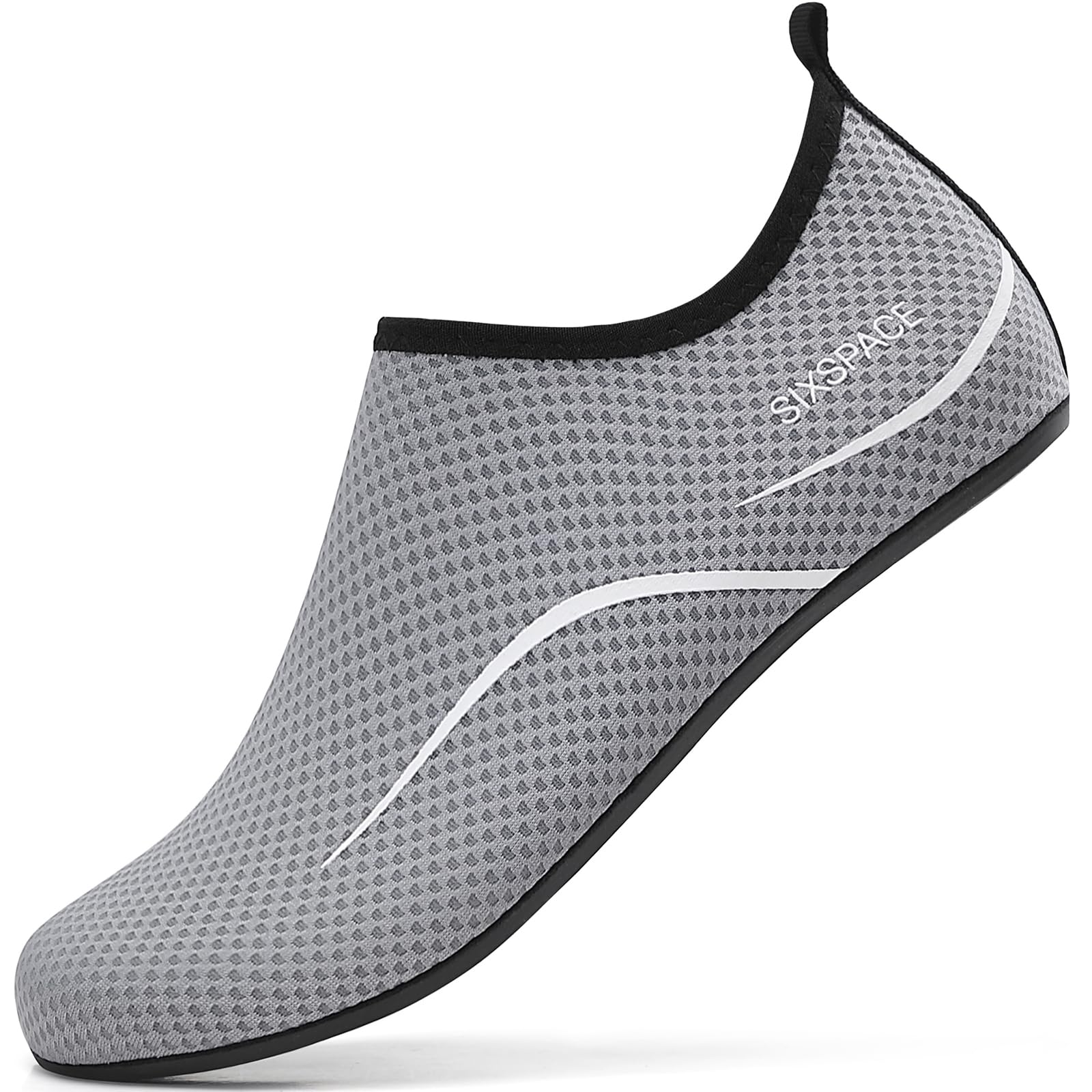 Sixspace Bathing Shoes, Water Shoes, Beach Shoes, Quick-Drying Swimming Shoes, Breathable Aqua Shoes, Surf Shoes for Men and Women, Size 34-47