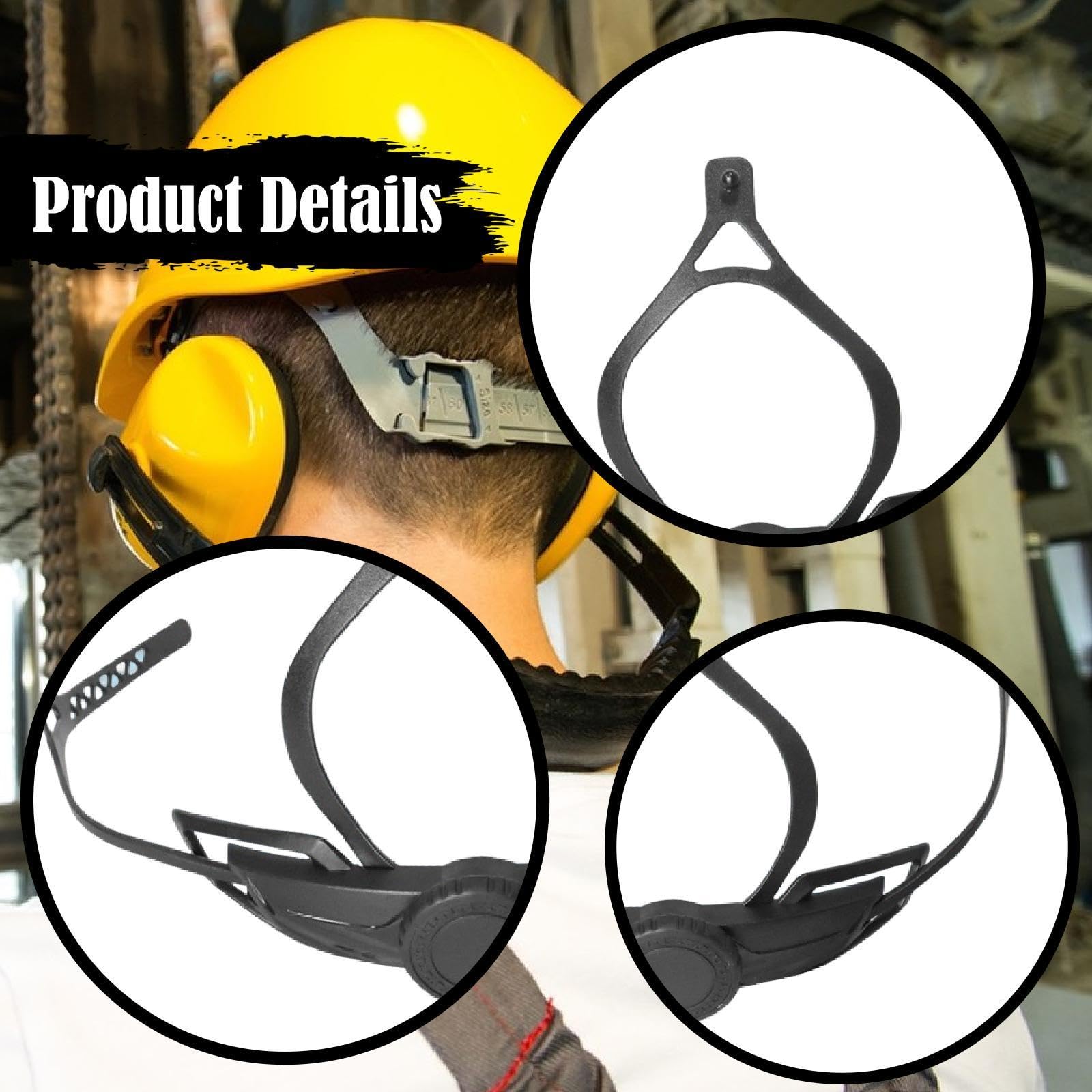 Harilla Système De Rétention De Casque – Sangle Réglable Avec Rotateur BOA – Pour Ski, Vélo, Équitation – Nylon Durable