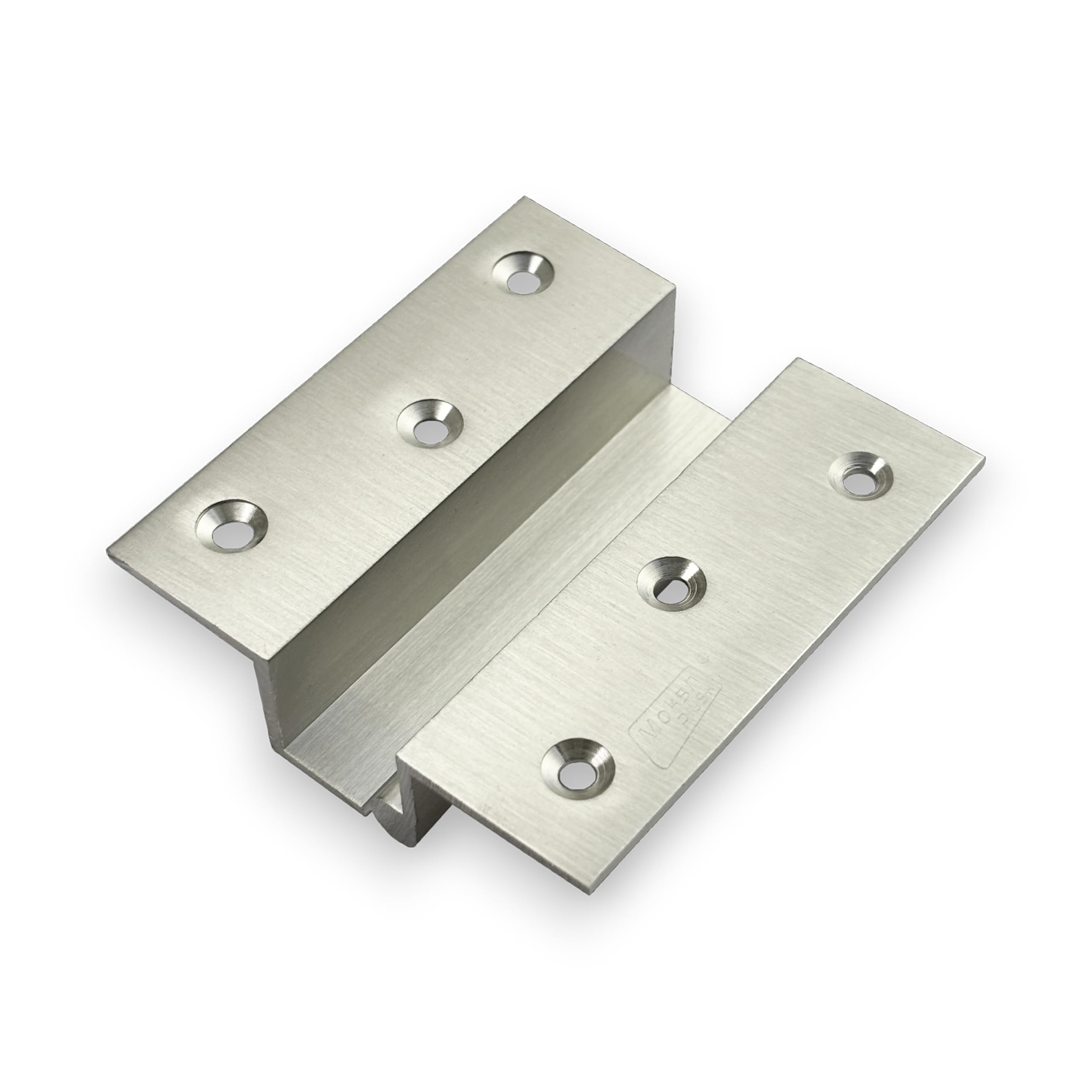 Brass W Hinges 3 Inch x 1/2 Inch x 19mm with 2mm Thickness Smooth/Slow Movement (S.M.) for Overlay Doors Heavy 2IN1 Kabja Premium SS Finish (Pack of 1 Pcs.)-image-41