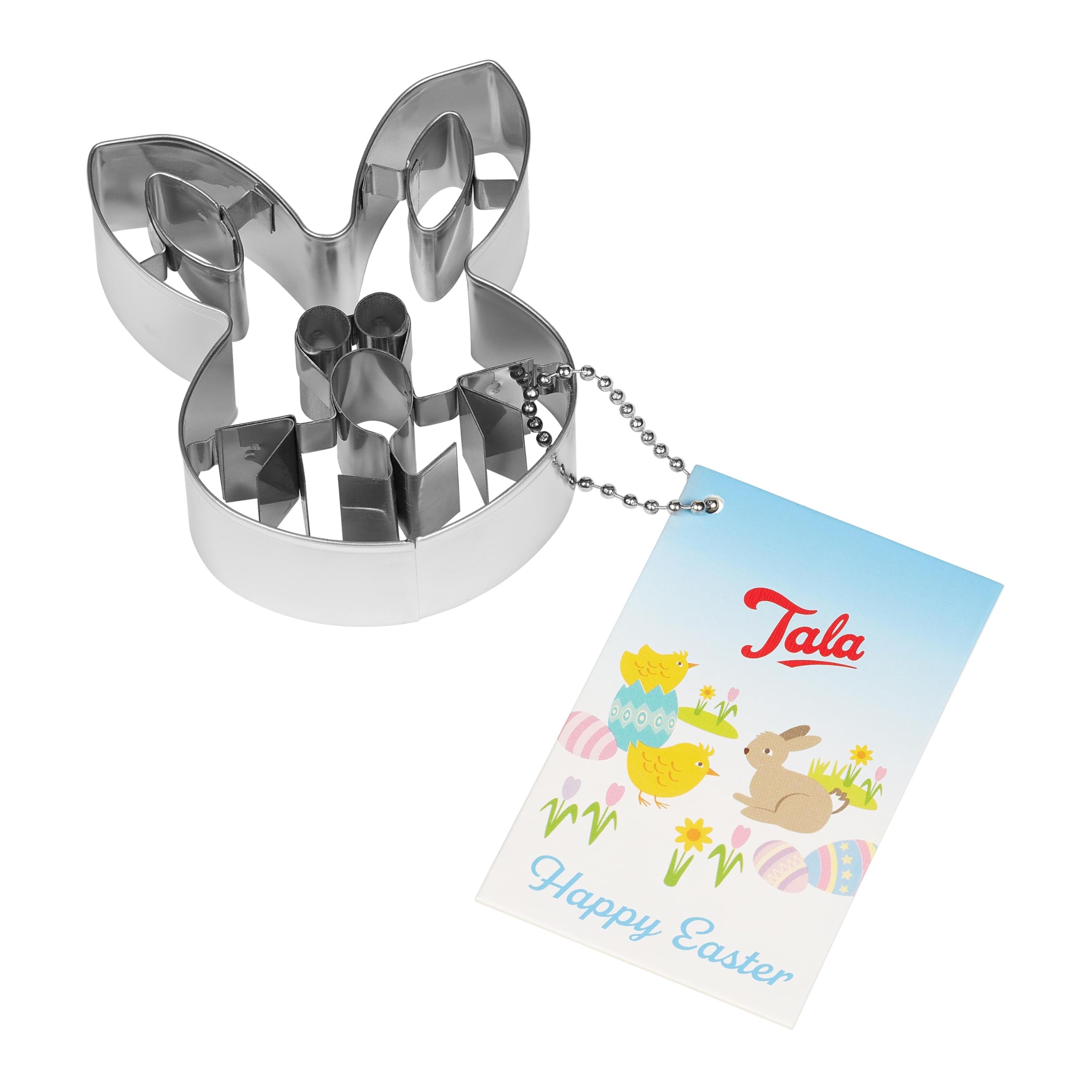 Tala Bunny Cutter, Stainless-Steel Cookie Cutter which is Ideal for Biscuits, Cookie Dough and Pastry, Great for Decorating and Gifting