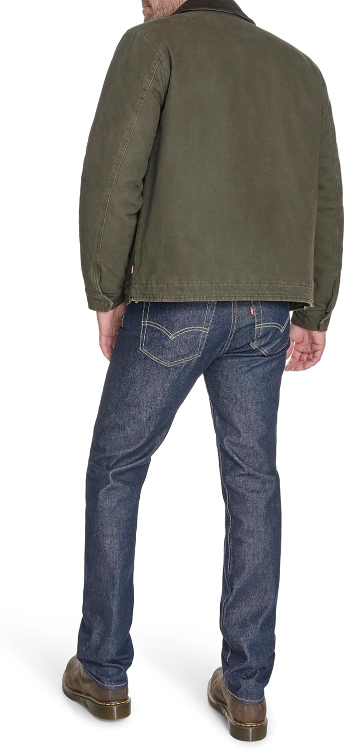 Levi's Men's Cotton Depot Jacket With Corduroy Collar - Image 4