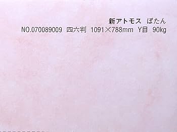 Amazon.co.jp: 新アトモス 紙 90kg A3サイズ 30枚入り 選べる8色