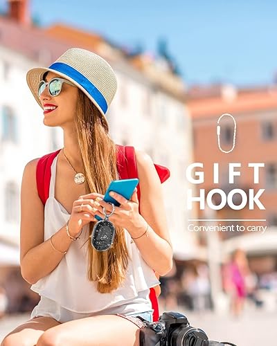 Miniatura 6 de Olytop Funda transparente para Beats Studio BudsBuds + funda 20212023, piel protectora transparente con purpurina suave con kit limpiador y llavero