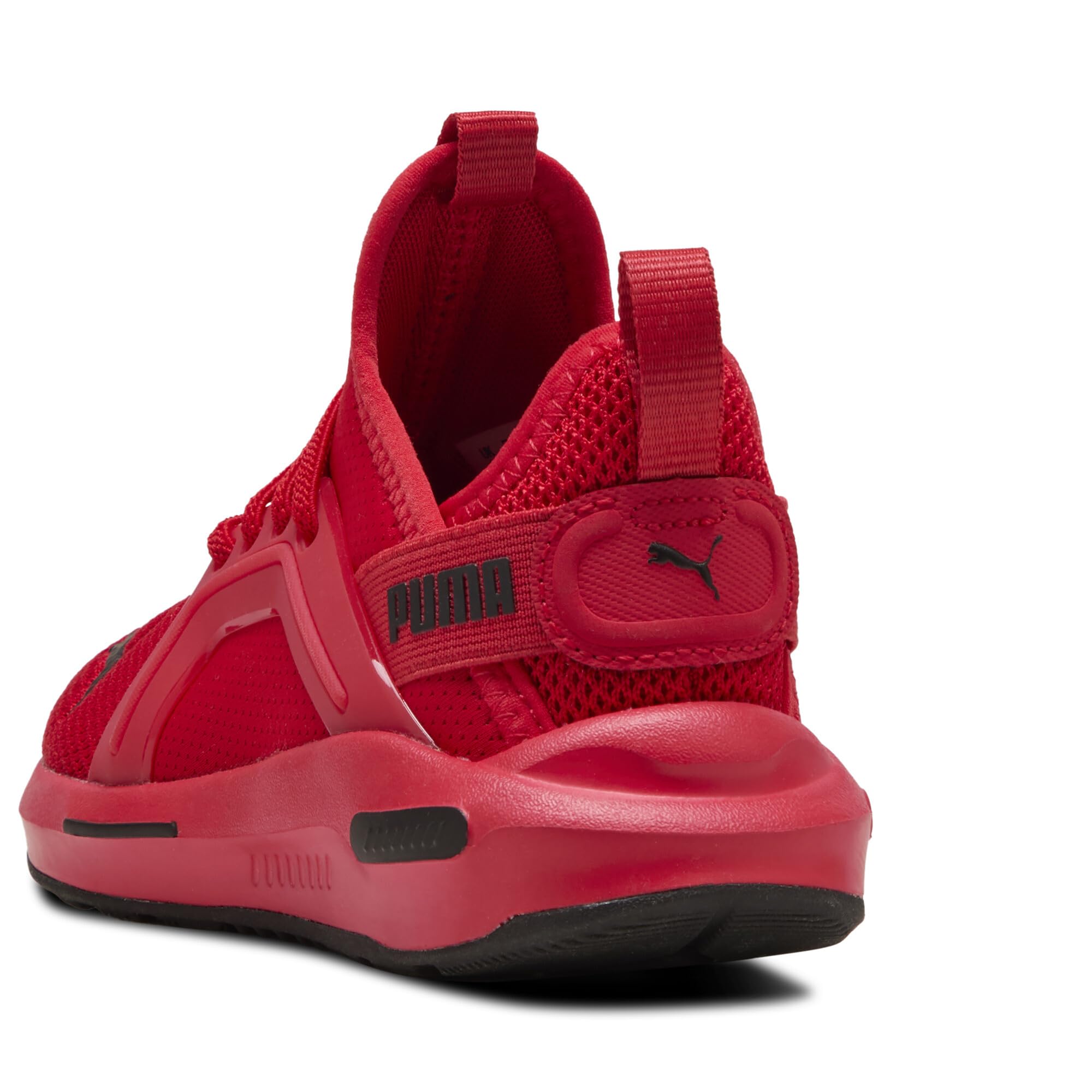 Puma Softride Enzo 5 Junior Sneaker Retail 2025, Scarpe da Corsa, per Tutti i Tempi Rosso Nero, 31 EU