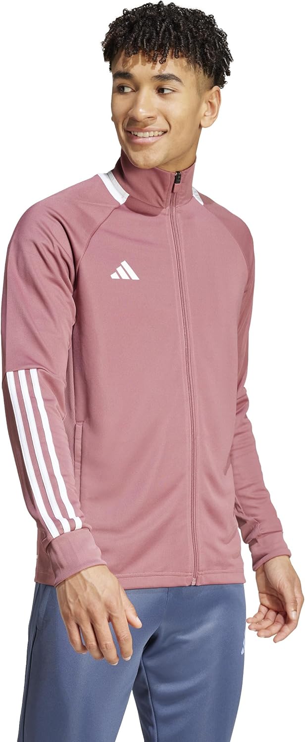 adidas Men's Sereno Cut 3-Stripes Slim Track Jacket