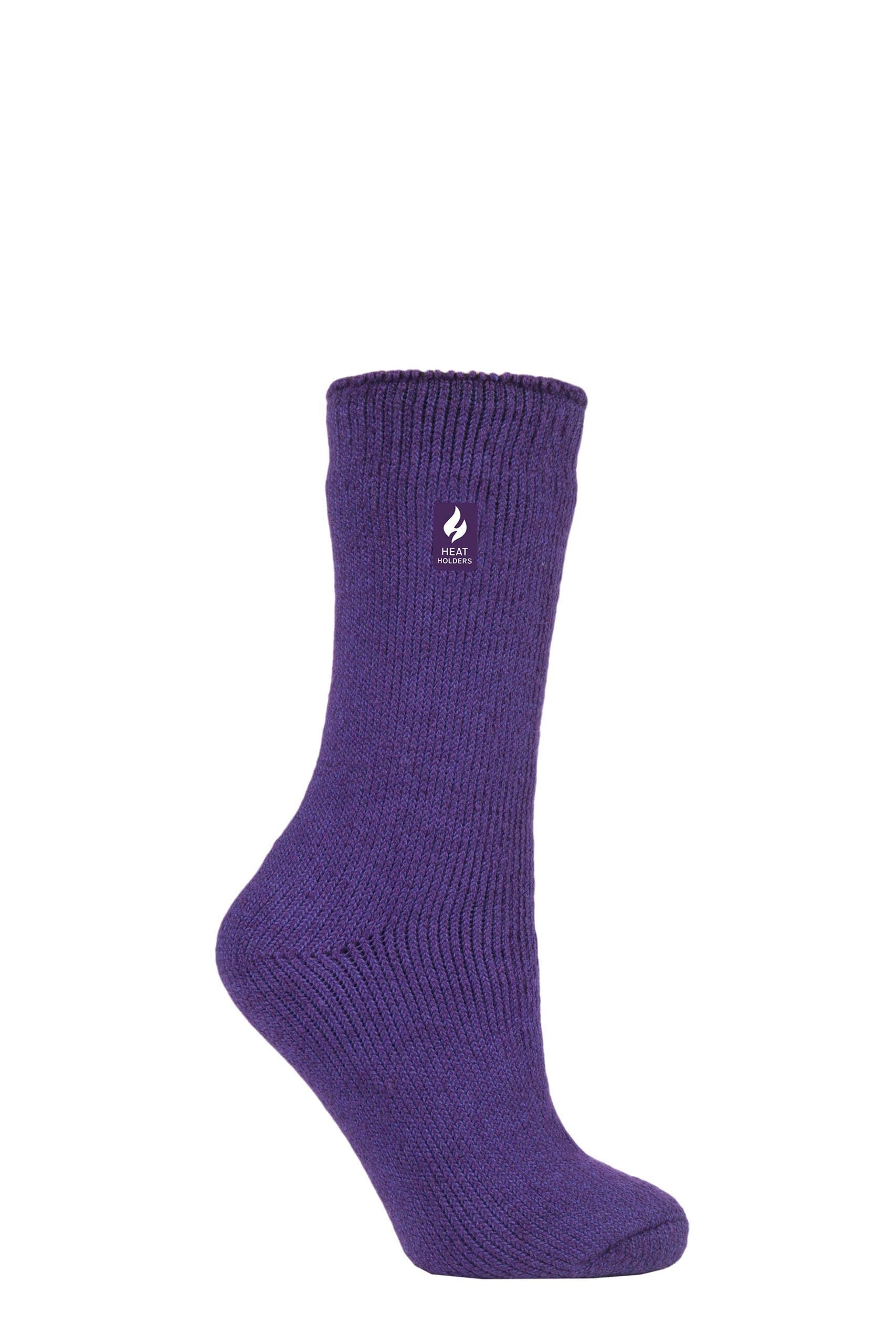 Ladies Original Camellia Socks - Purple