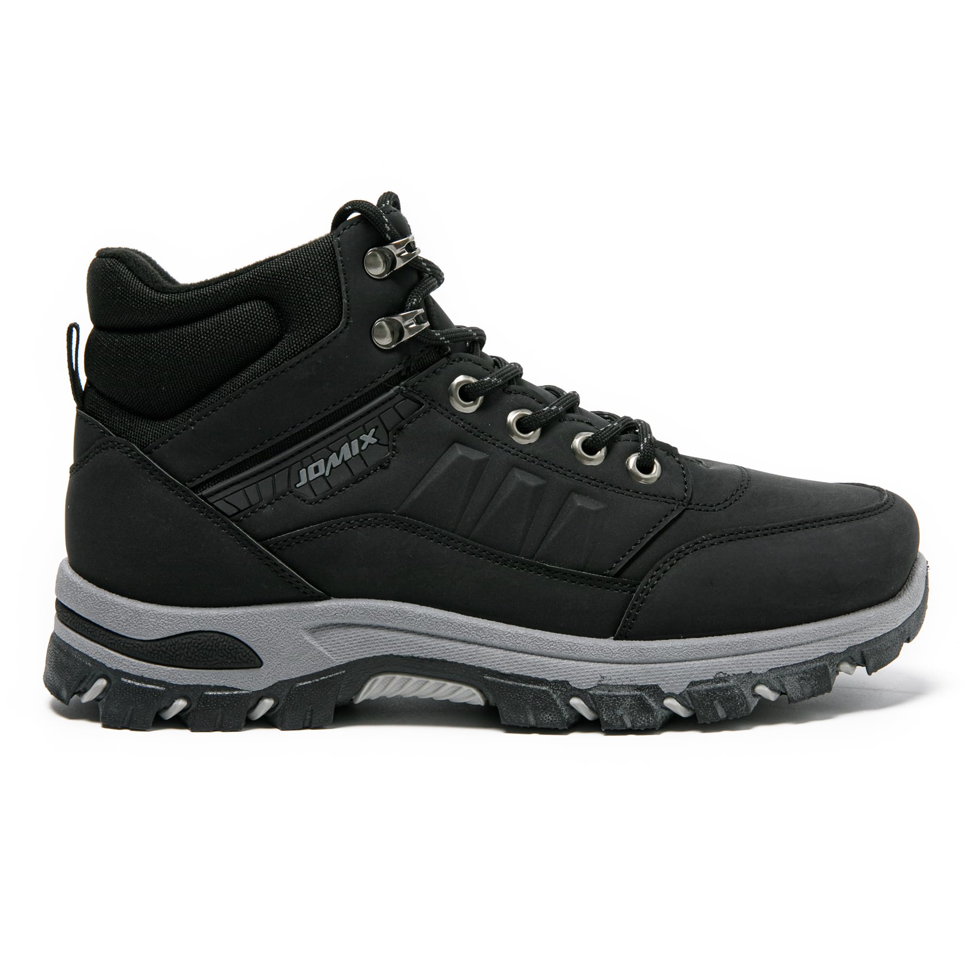 JOMIX Scarpe Trekking Uomo Invernali Antiscivolo Scarponcini da Montagna Hiking Outdoor Leggeri e Resistenti Scarpe Uomo Caviglia Alta per Escursionismo Campeggio e Casual