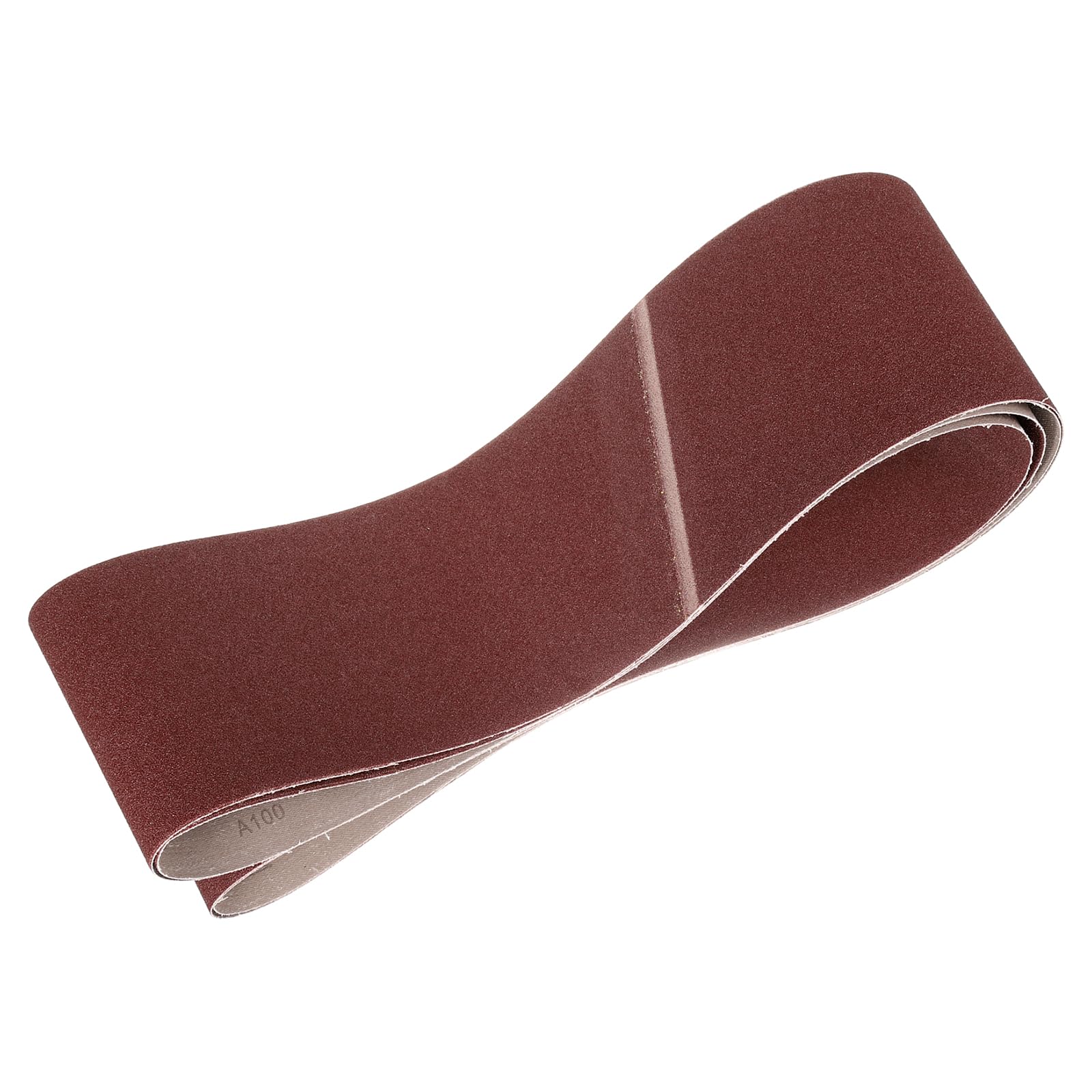 QUARKZMAN 152mm x 2260mm Nastri Abrasivi, 4Pz 100 Grana Carta Vetrata per Levigatrice Ossido di Allumina Per Lavorazione Legno, Lucidatura Metalli, Affilatura Coltelli