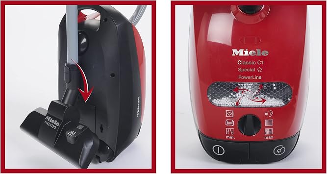 Klein Toys Miele Vacuum Cleaner Sound Red
