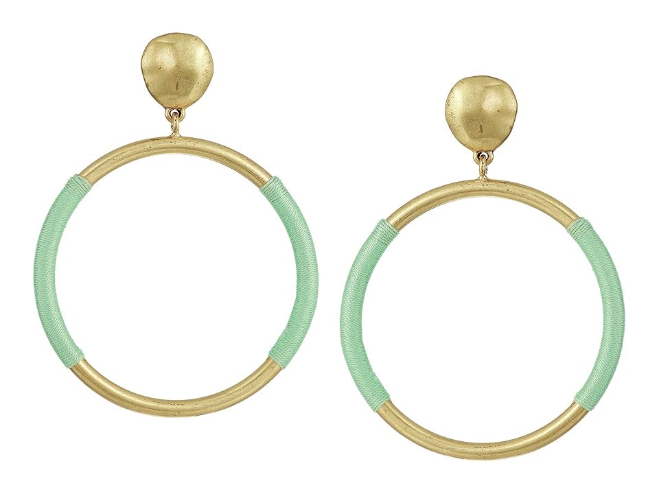 

Lucky Brand Wrapped Drop Earrings (Gold) Earring