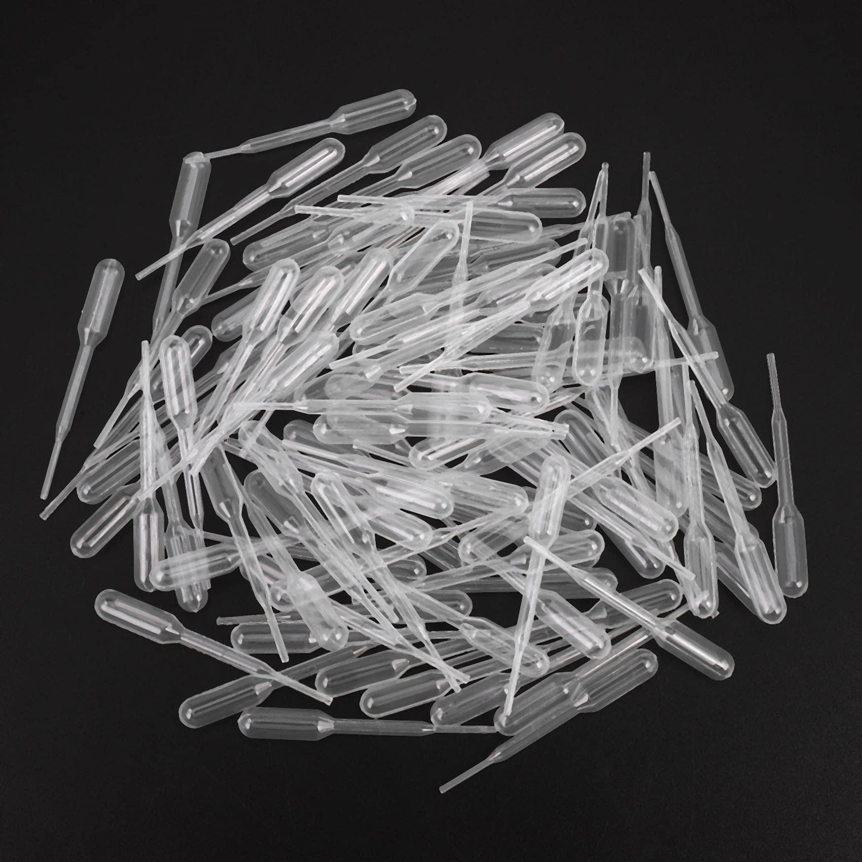 Lot de 100 pipettes graduées en polyéthylène (0,2 ml)
